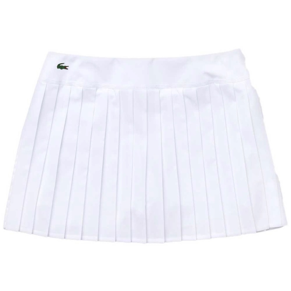 Lacoste White Pleated Skirt